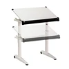 Customized height adjustable wood engineering drawing table