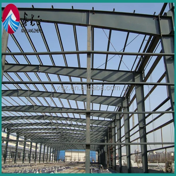 Prefabricated steel warehouse for Construction site