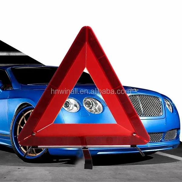 Folding Red Triangle Car Safety Traffic Sign Folding Red Triangle Car Safety Traffic Sign