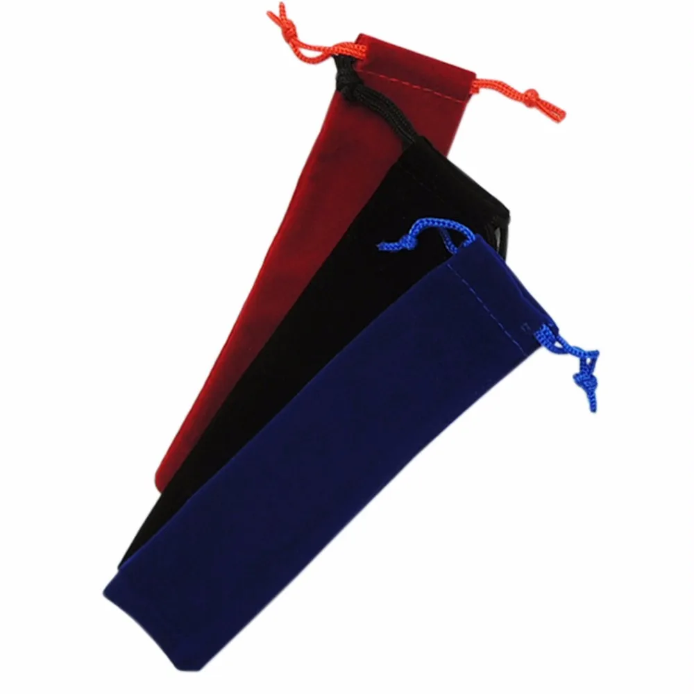 Free Sample Customized Drawstring Pouch Velvet Bag For Selfie Stick