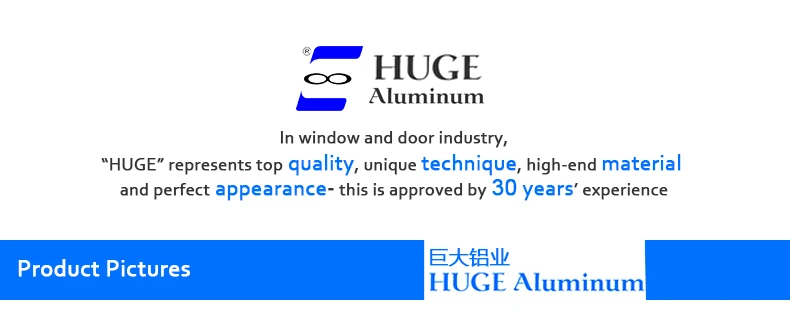 China supplier aluminum glass door and window for office