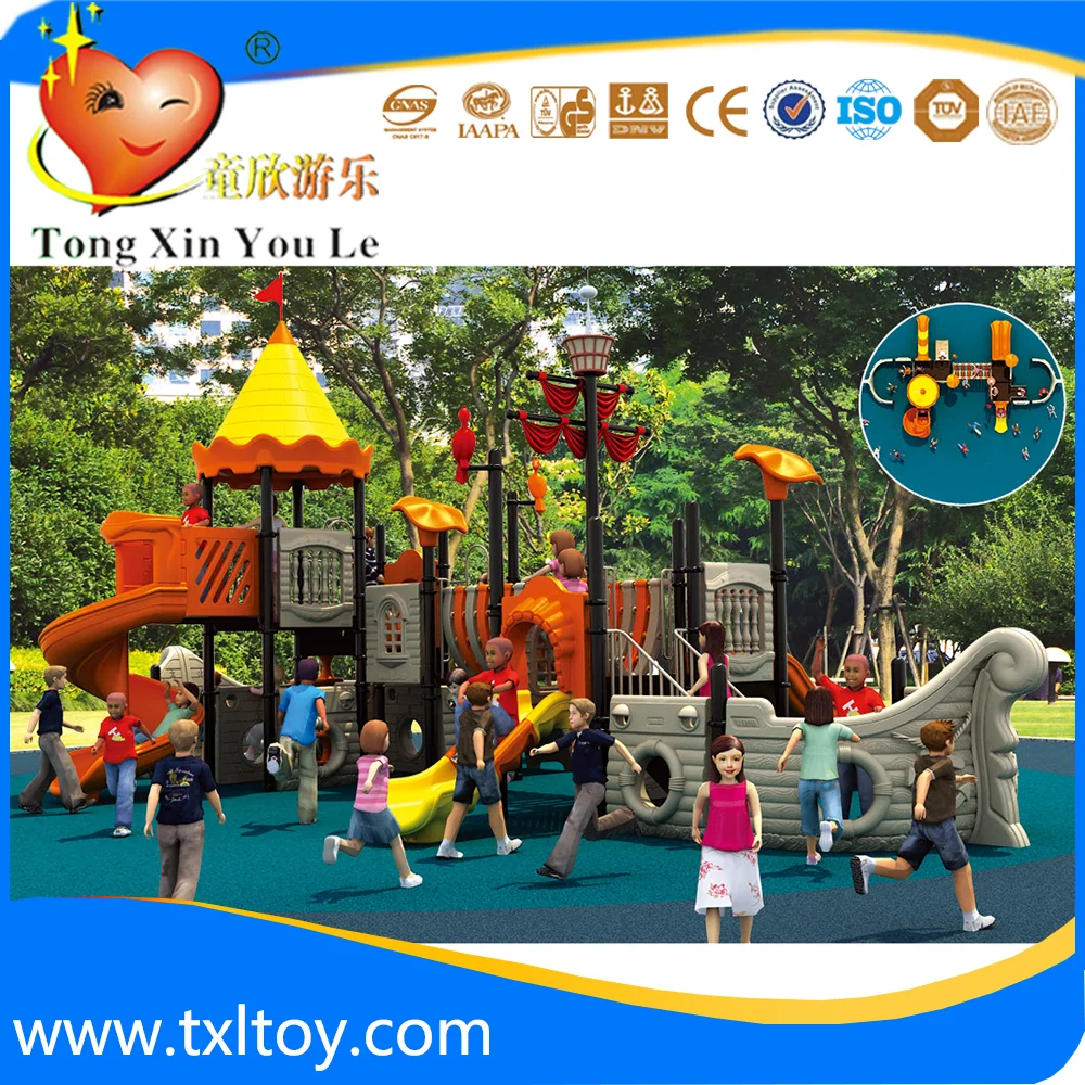 Sliding Board For Kids Public Places Used Commercial Playground