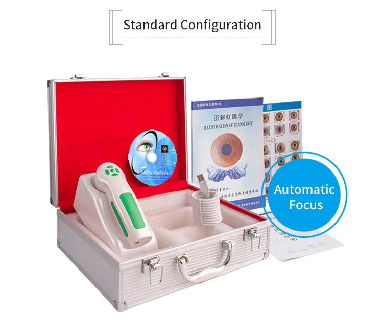 Latest version pro software iridology camera eye iriscope