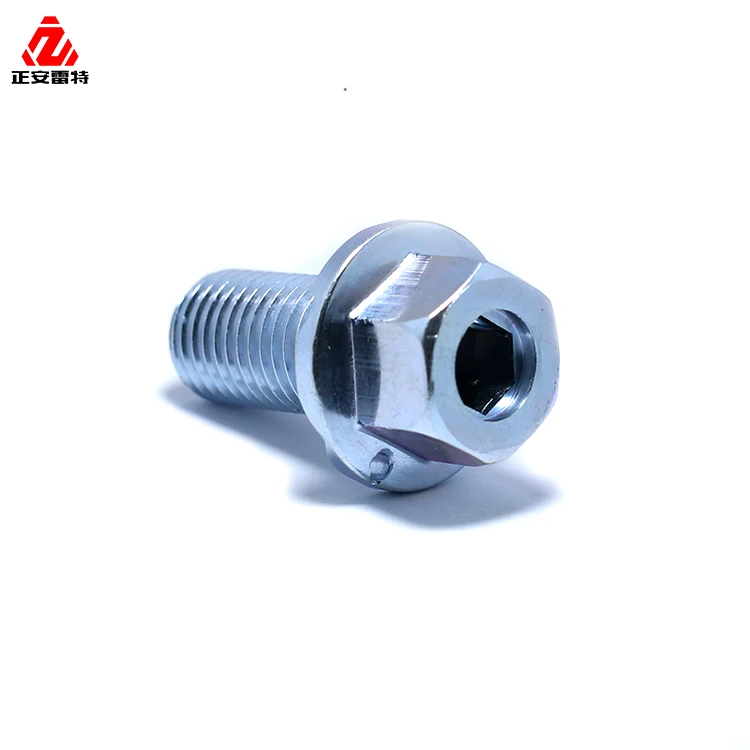 Hex Flanged Hollow Bolt With Internal Thread Buy Hex Flanged Bolt