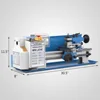 High Precision Variable Speed Combo Lathe 550W Combo Lathe/Mill/drills