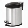 BX Group oval Stainless steel foot pedal bin with pp lid sanitary bin 5 litre