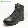 Army Combat Boots Black Genuine Leather Swat Unisex Military Boots