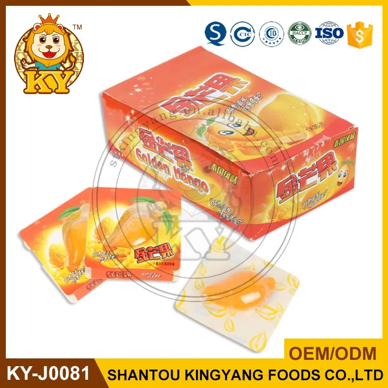 Yummy Thai Mango Flavor Soft Gummy Candy - Buy Thai Candy,Thai Mango ...