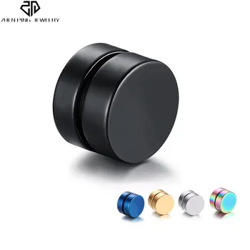 Fashion Non Pierced Stud Earrings For Men Women Fashion Non Pierced Stud Earrings For Men Women