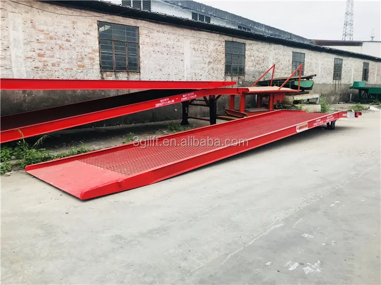 10 Tons Load Capacity Steel Lorry Truck Loading Dock Ramp Slope Without