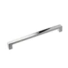 Square tube T bar modern cabinet door handle pulls