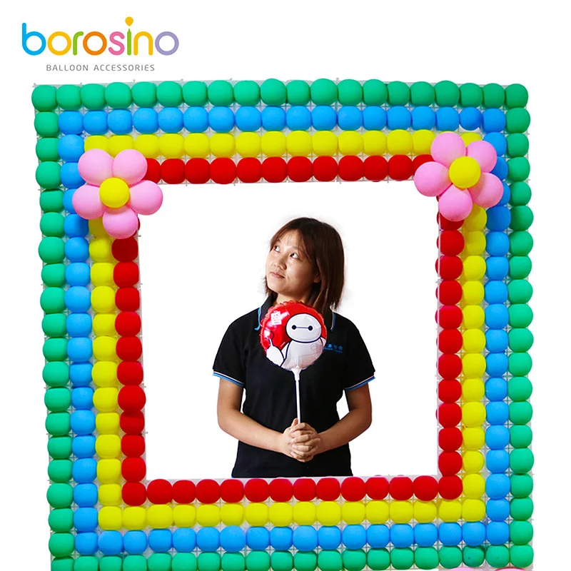 
Borosino Party Decoration Balloon Wall Frame 16 Holes Balloon Grid B413 