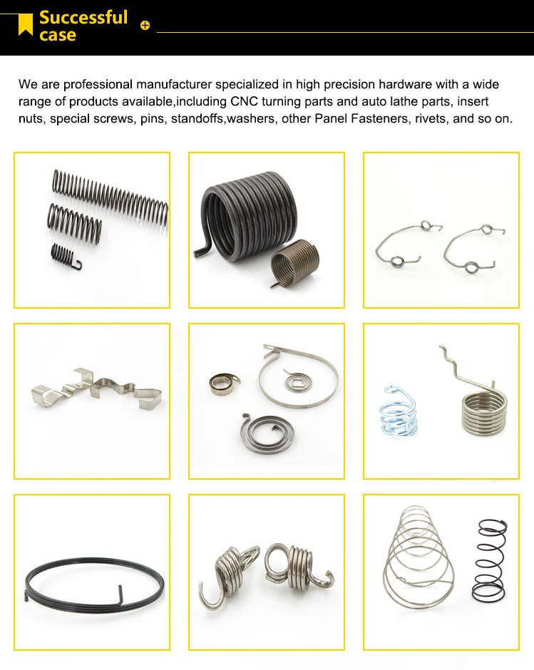 coil spring/compression spring/spring clips/torsion spring/extension springs/constant force spring/flat spiral spring/retractable spring/stainless steel spring