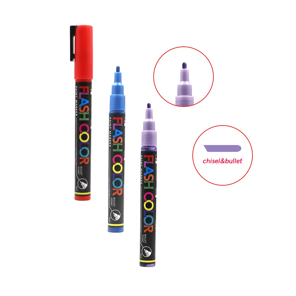 Wholesale Multi Colored White Red Green Porcelain Permanent Markers