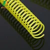 BOYA Hot Sale PVC Pink Plastic Spiral Ring For Binding Notebook