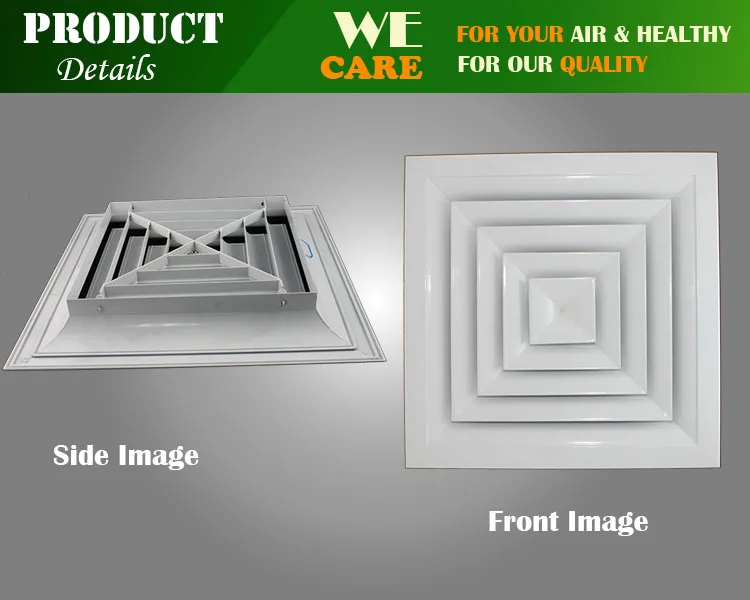 SD-A4 square air diffuser details1