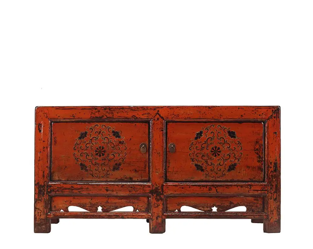 Chinese Antique Two Doors Tibet Cabinet With Hand Painted Cabinet Furniture Buy Furniture Antique Hand Painted Tibet Cabinet Chinese Antique Product On Alibaba Com