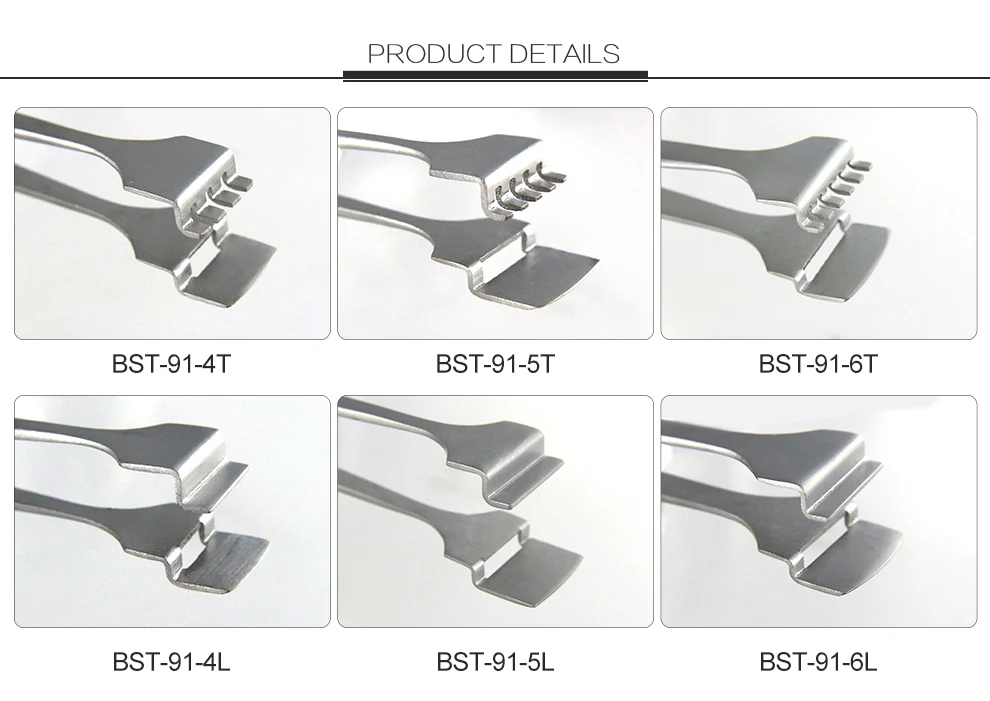 BEST-91-4T Stainless steel wafer tweezers