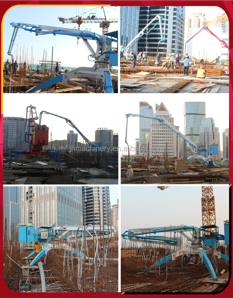 Hot Sales Hgy18 Concrete Placing Boom Mobile Type - Buy Concrete ...