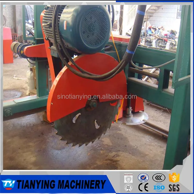 Portable Double Blade Angle Saw Sawmill For Wood Cutting Buy High