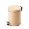 2017 Pedal Decorative Wooden Outdoor Trash Bin