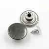 RoHS standard custom logo snap buttons,metal jeans button for jeans jackets