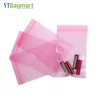 Zipper Seal Custom Function Bags Ldpe Plastic Poly Pink Anti Static Zip Lock Bag