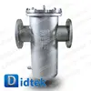 Didtek DN150 PN10 Stainless Steel Basket Strainer