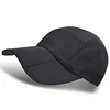 Breathable folding baseball cap fashion dry fit foldable baseball cap