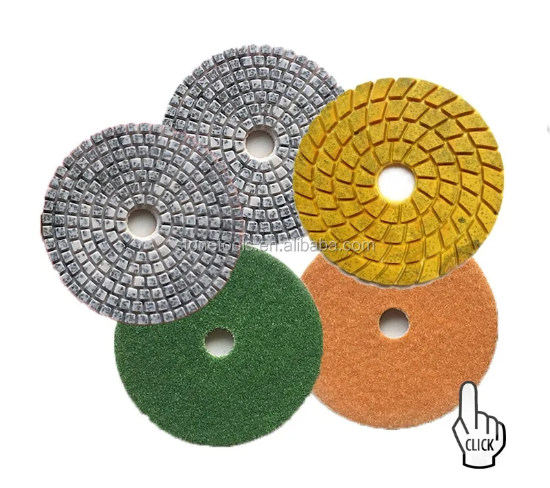Diamond Polishing Pad Angle Grinder Adapter Rubber/plastic/aluminium