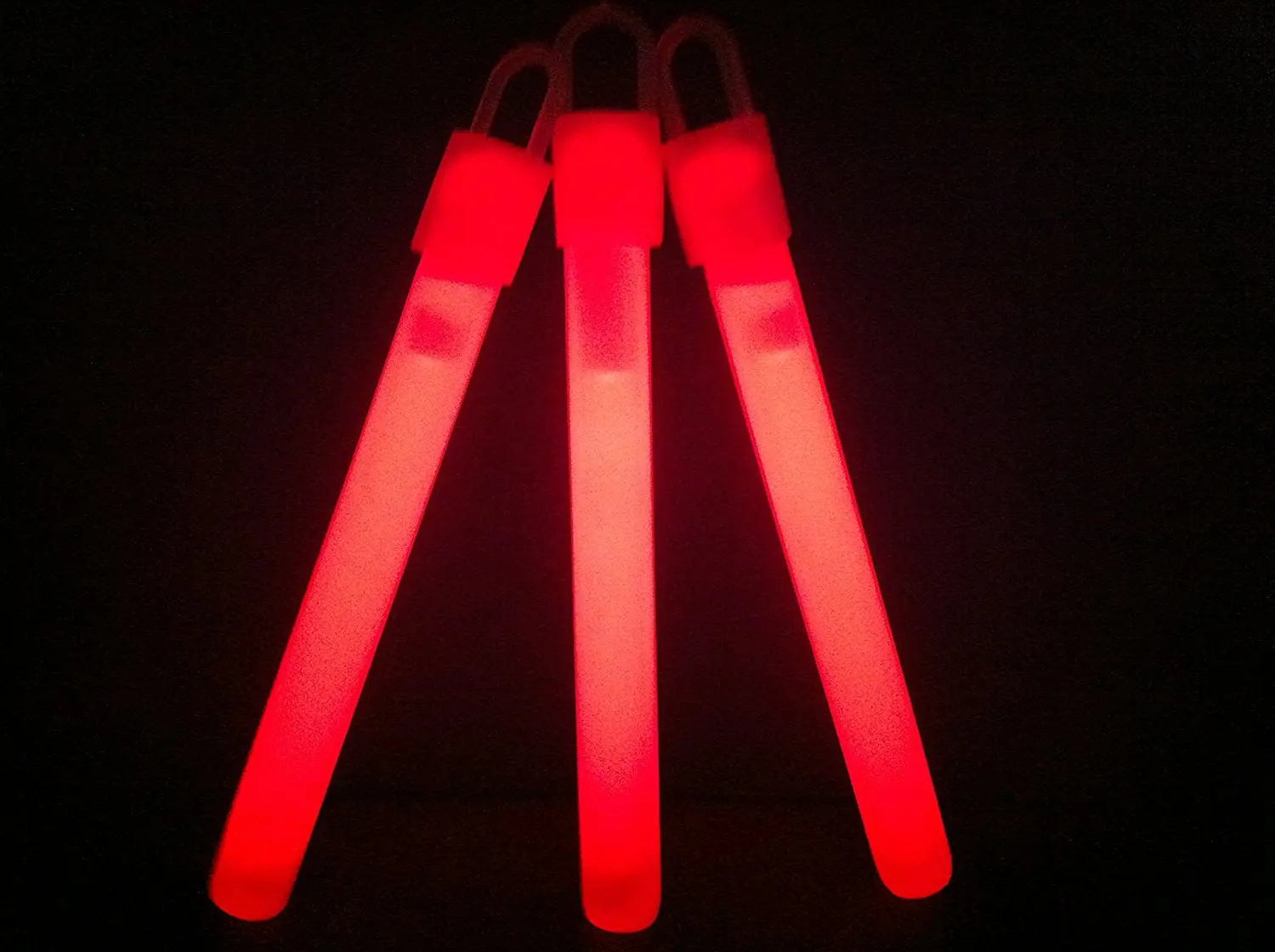 17.99. Glow With Us Glow Sticks Bulk Wholesale, 50 4" Red Glow Stick L...