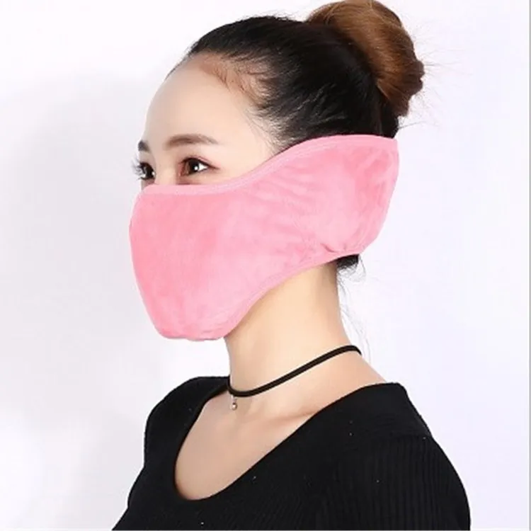 Multifunctional Cotton And Velvet Winter Cycling Wear Face Dust Mask ...