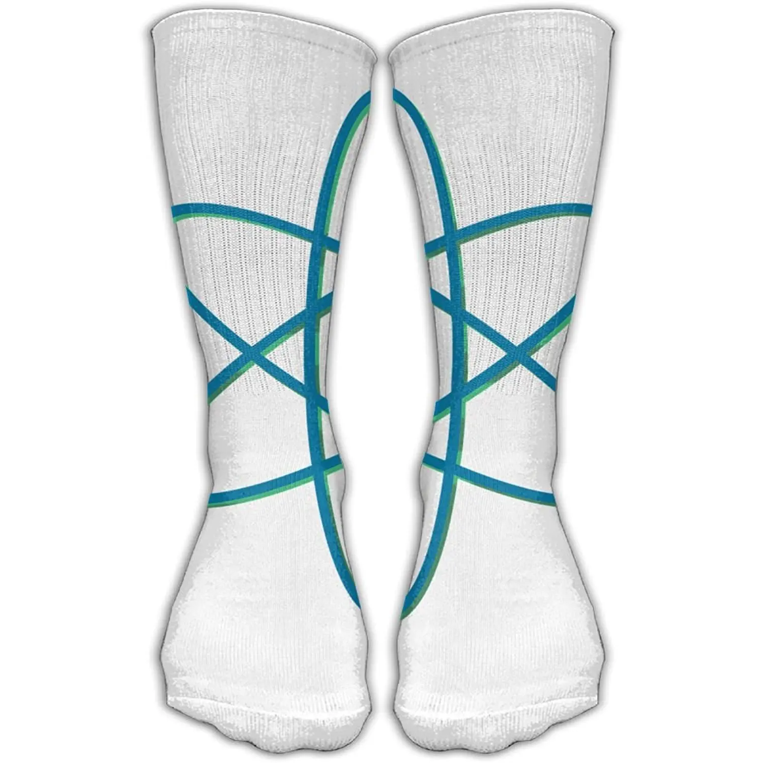 SESY Scientific Atom Unisex Crew Socks Short Sports Socks.