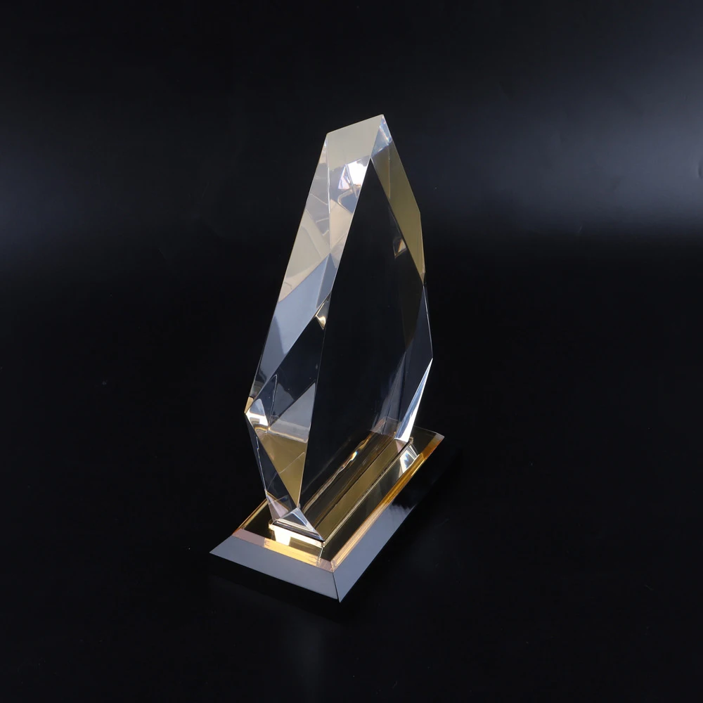 透明丙烯酸奖空白定制水晶奖杯