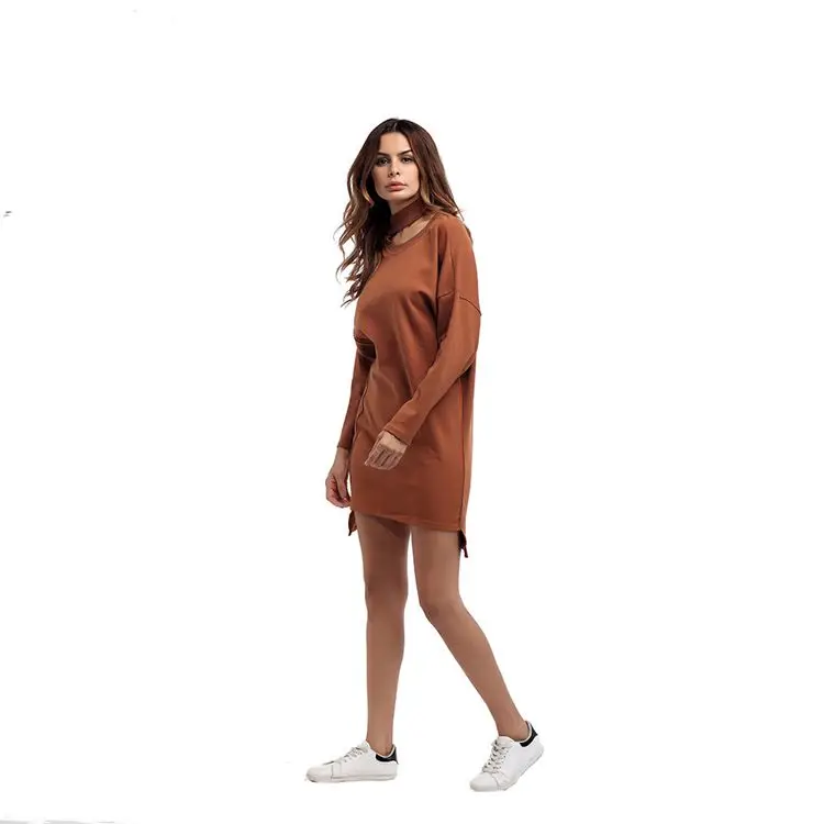 Bf Photo Autumn Winter Style Holllow Choker Straight Skirt One Piece Dress Buy One Piece Dress Straight Skirt One Piece Dress Choker Dress Product On Alibaba Com