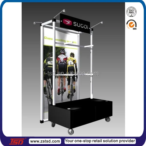 Metal Floor Electric Bike And Bicycle Exhibition Displays Stand Rack ...