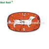 Unique and Stylish Dachshund USA Wall Clock