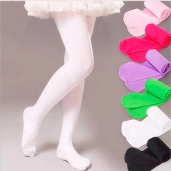 CREAM Size 7-10 FLOWER GIRLS PANTYHOSE TIGHTS STOCKINGS PLAIN BALLET NEW