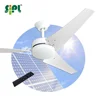 Non-electric 60'' Solar Breeze Cool Fan 40W Solar Energy AC DC hybrid Power LED Lamp Included Homestead Ceiling Fan