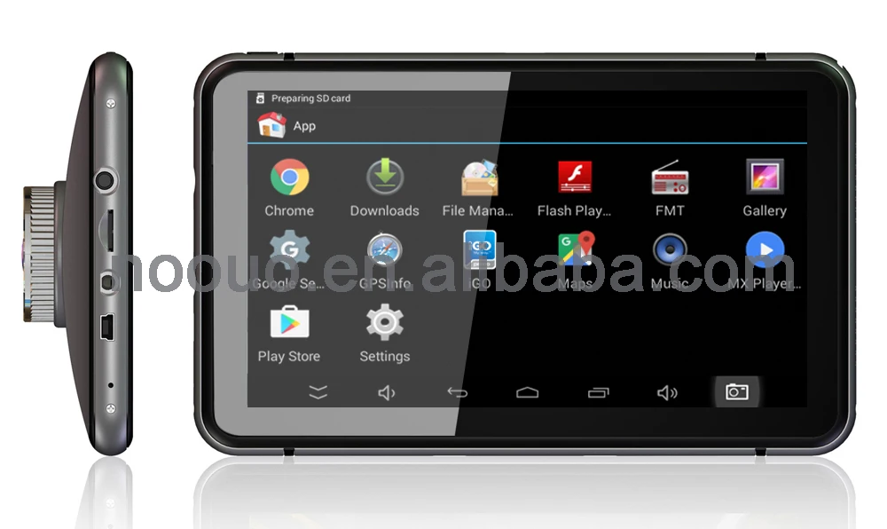 Cheap 7 Inch Car Gps Navigation Google Android 4.4 Os Android Gps Slim