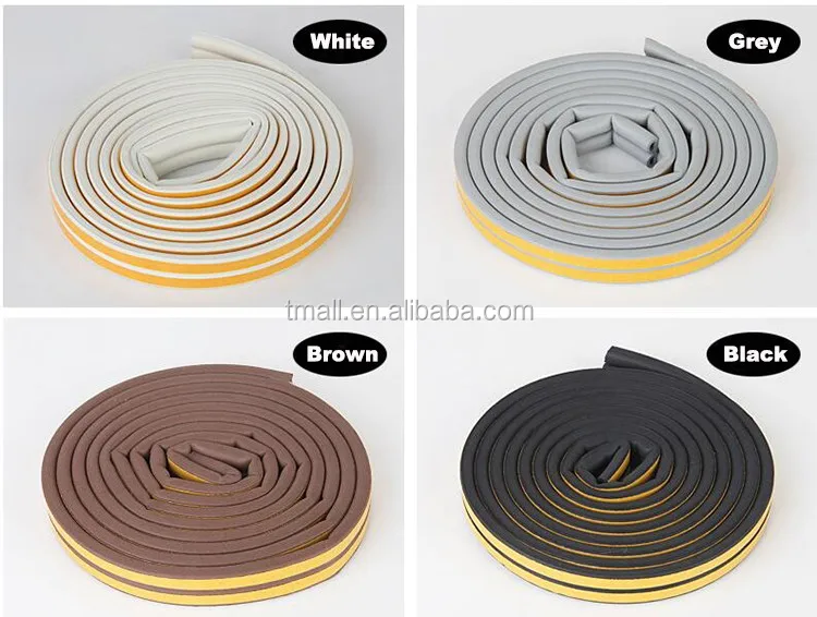 EPDM foam strip color
