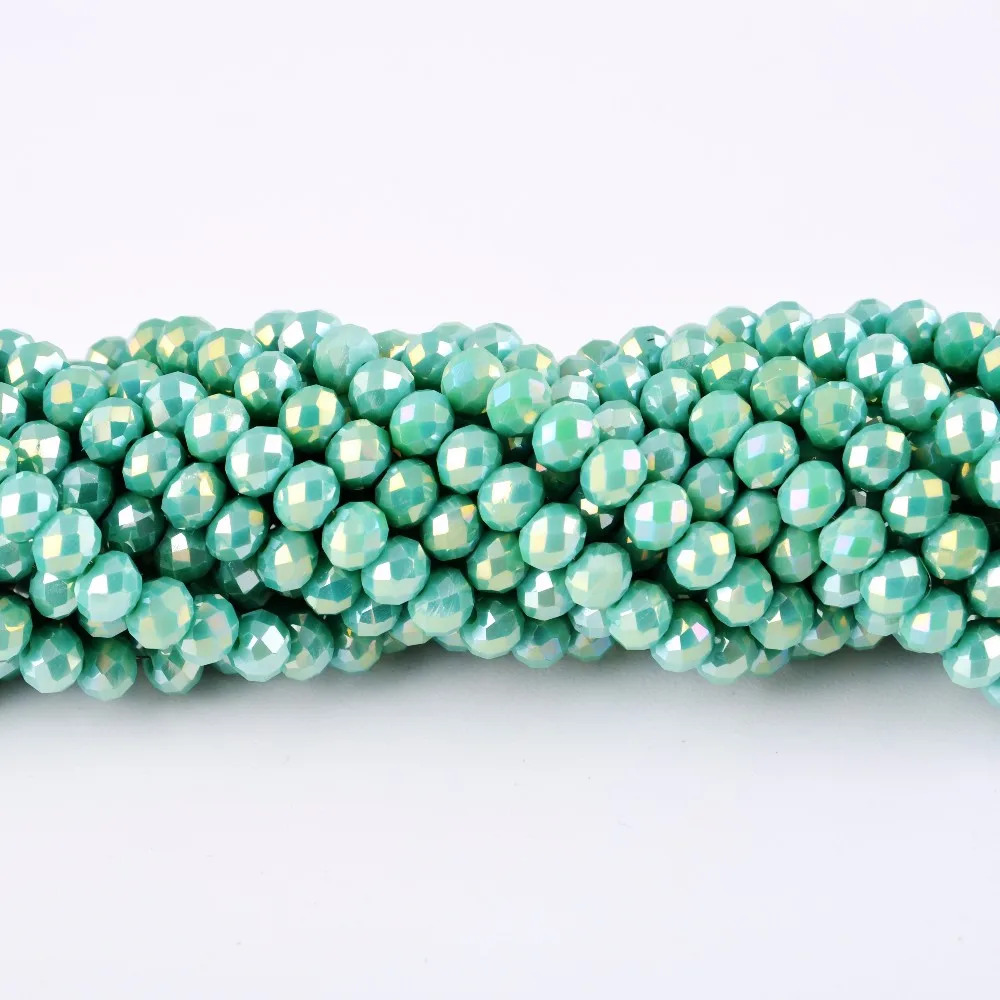 Wholesale Crystal 4mm Rondelle Glass Beads Manufacturers,Cheap Glass Beads For Jewelry Making