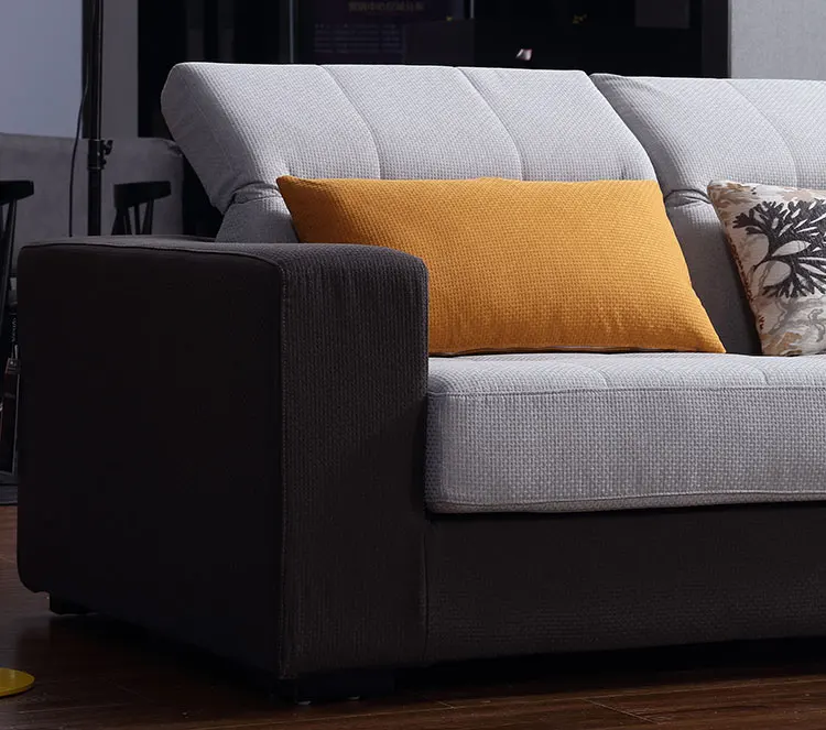 cloth sofa set three seater fabric sofa corner sofa living room 8020
