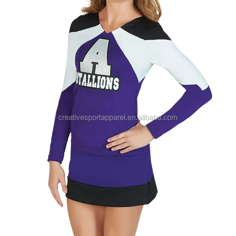 Design All Star Cheerleader Cheerleading Uniforms Costume For
