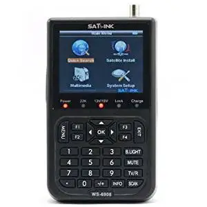 Bargain SATlink WS-6908 3.5" DVB-S FTA Professional Digital Satellite Signal Finder Meter by ANLO