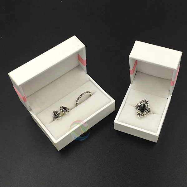 Empty Custom Leather Couple Ring Gift Boxes Buy Leather Ring Box Ring Gift Box Empty Ring Box Product On Alibaba Com