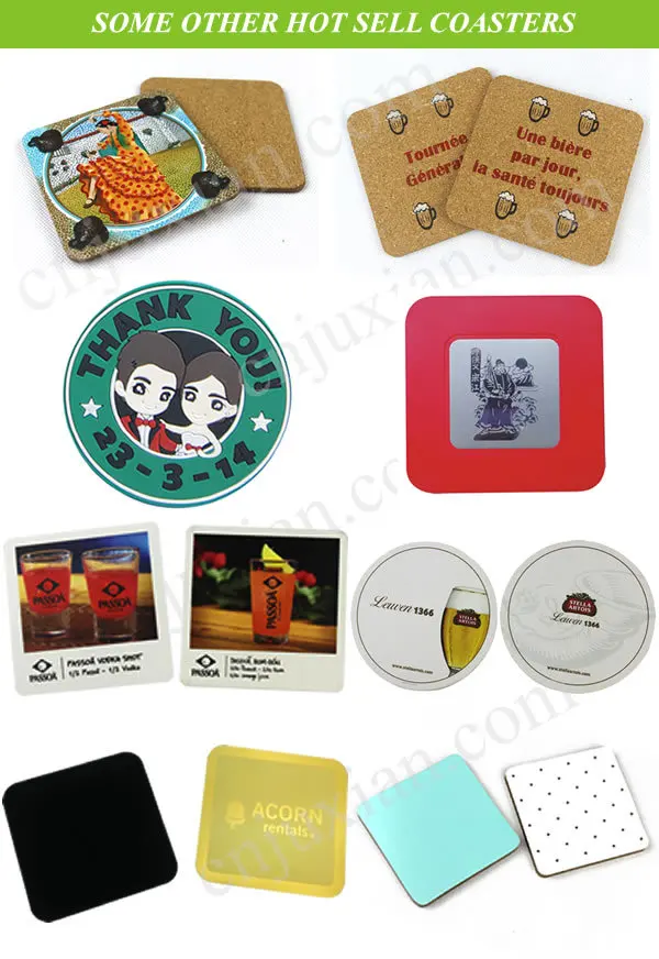 Custom Design Promotional Plastic Japan Granny Pvc Coaster Buy Custom