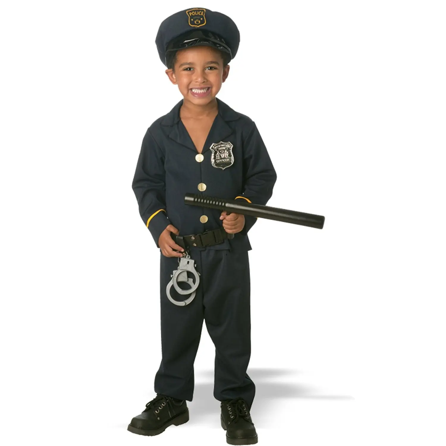 Buy Junior Policeman Costume (Boys Toddler Childrens Costume) in Cheap ...