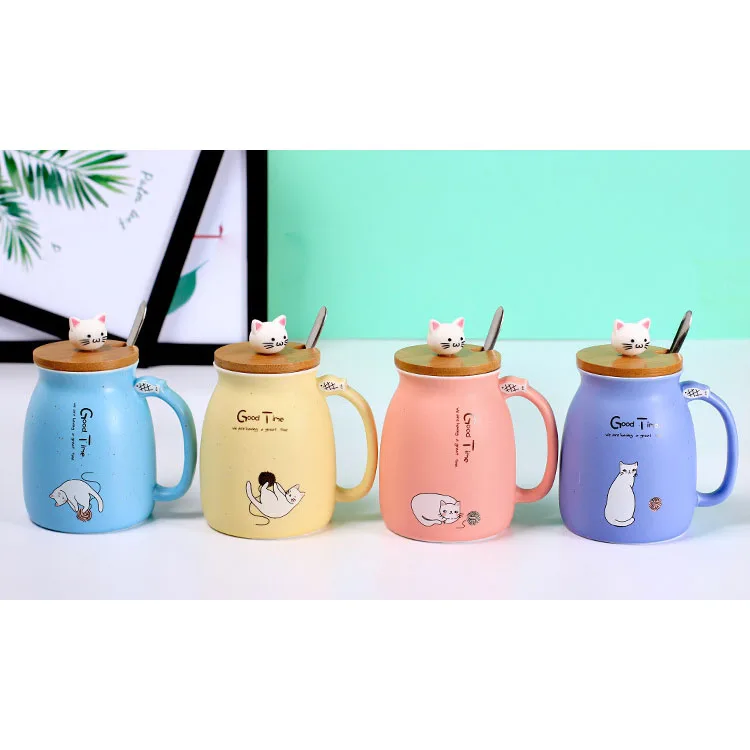 ceramic cat coffee mugs