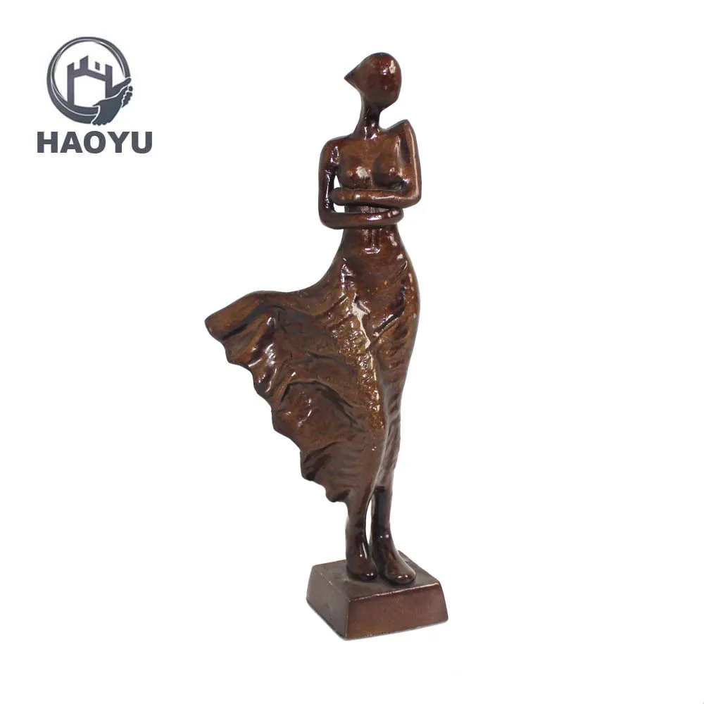 European Classical Famous Garden Metal Art Bronze Fat Lady Sculptures Sculpture